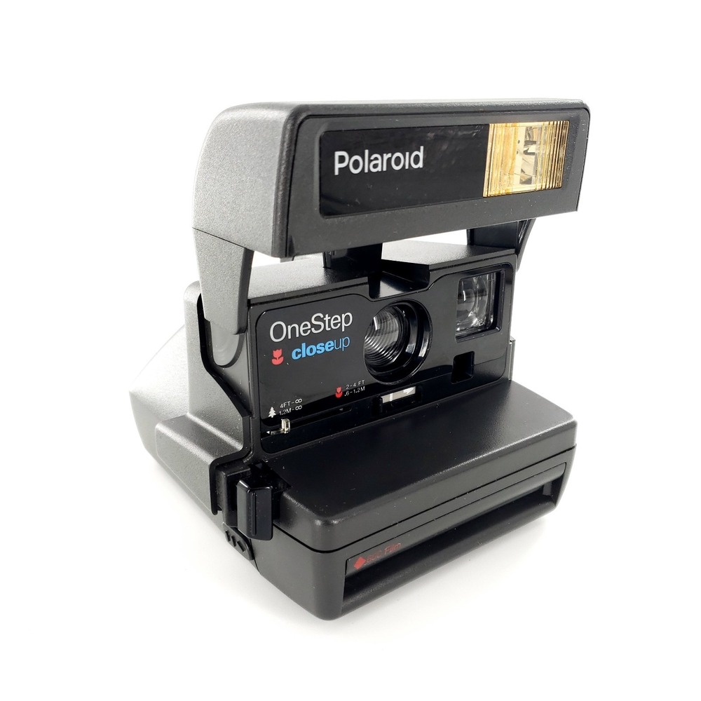 Vintage Polaroid One Step Close Up 600 Instant Camera Film Tested & Works